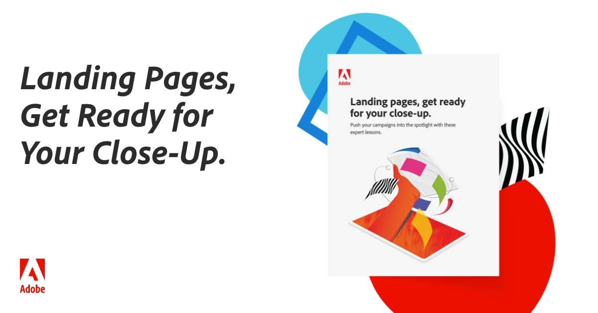 Landing Pages, Get Ready for Your Close-Up